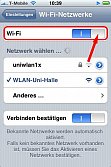 WLAN Konfiguration IPHONE 2.0 Bild 3