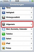 WLAN Konfiguration IPHONE 2.0 Bild 7