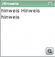 Hinweise