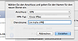 Mac OS X VPN: Legitimierungseinstellungen