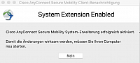 VPN Mac: Systemerweiterung aktiviert