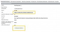 Im Anschluss an die Meeting-Erstellung kann der Meetingraum
über die spezifische URL betreten werden.
