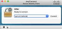 VPN Mac: Enter VPN server address
