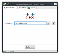 Connecting to vpn1.uni-halle.de